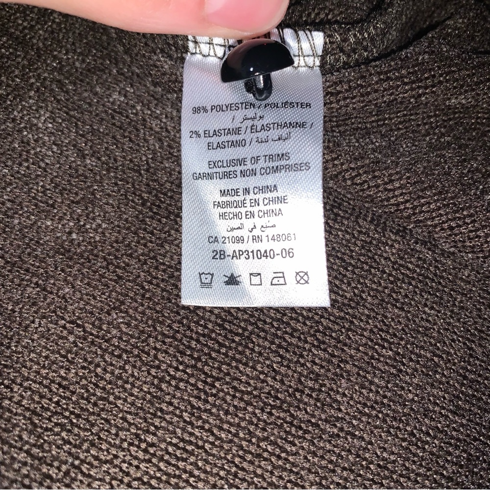 Ardene | Chenille Knit Long Sleeve Shirt | Brown - Picture 5 of 7